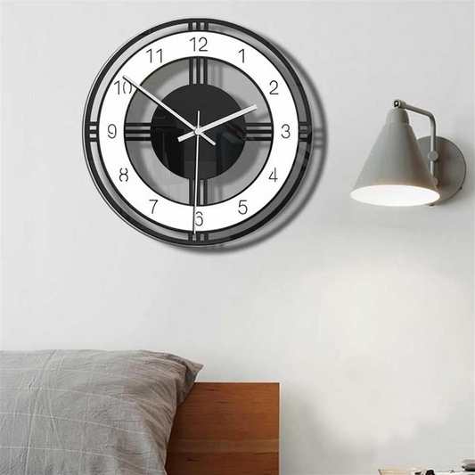 Elegancki Zegar Ścienny do Nowoczesnych Wnętrz