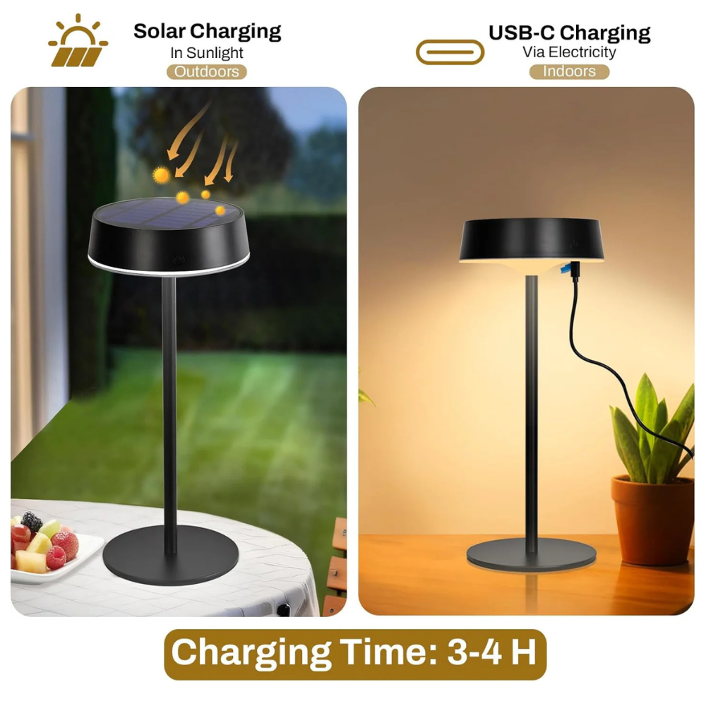 Przenośna Lampa Zewnętrzna z Funkcją Ładowania