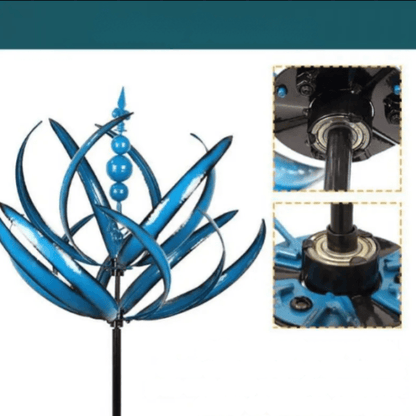 GardenBreeze | Harlow Wind-Powered Kinetic Sculpture