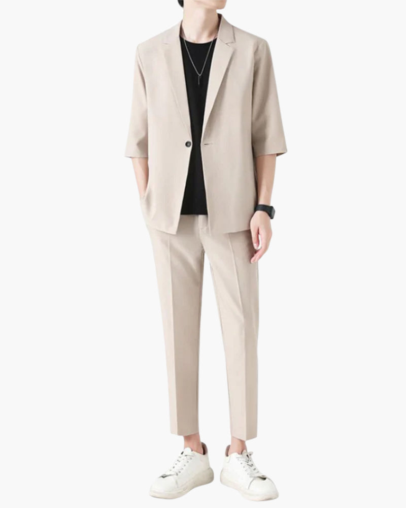 Stylowy Zestaw Casual z Inteligentnymi Elementami