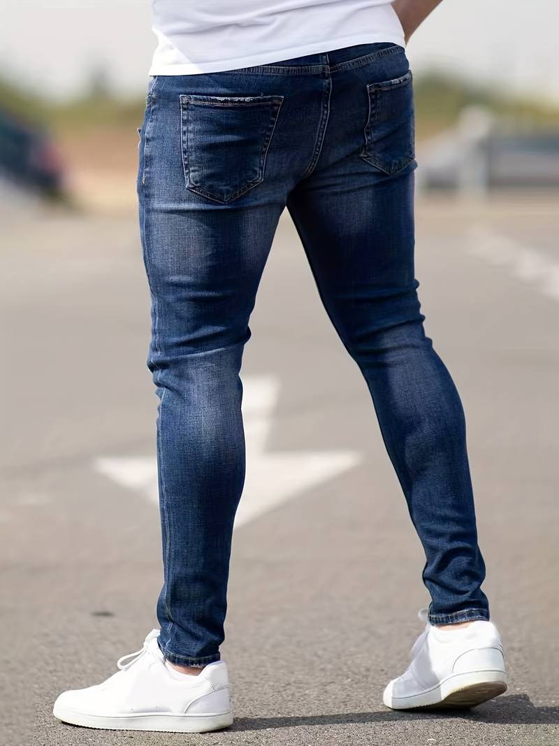 RIVER JEANS | Męskie Slim Fit Jeansy