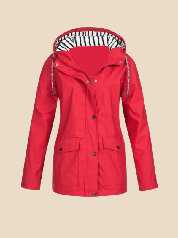 Kaia | Lekka, Wodoodporna Kurtka Przeciwdeszczowa Damska