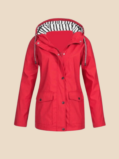 Kaia | Lekka, Wodoodporna Kurtka Przeciwdeszczowa Damska