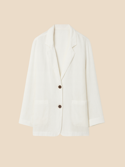 Stella | Kobiecy Lniany Żakiet