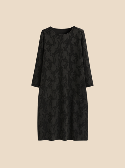 Aria | Stylowa Zimowa Sukienka Damska z Kieszeniami