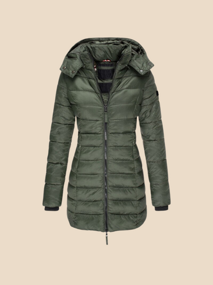 Megan | Premium Women's Puffer Jacket with Hood