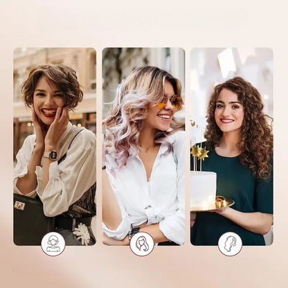 CurlFlex - Triple Ceramic Curling Iron