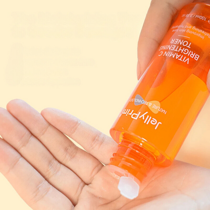 GlowPrime Rozświetlający Tonik z Witaminą C – Nawilżenie i Wygładzenie Skóry