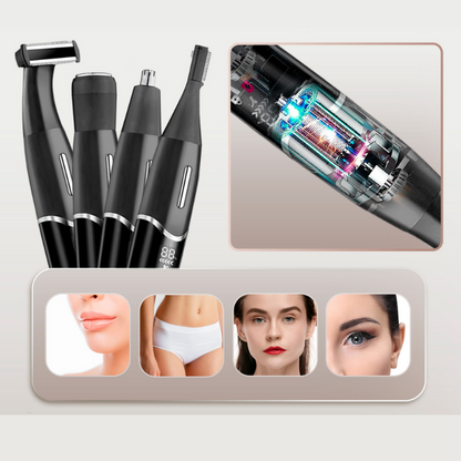 FlawlessTrim - 4 w 1 Zestaw do Pielęgnacji Strefy Bikini