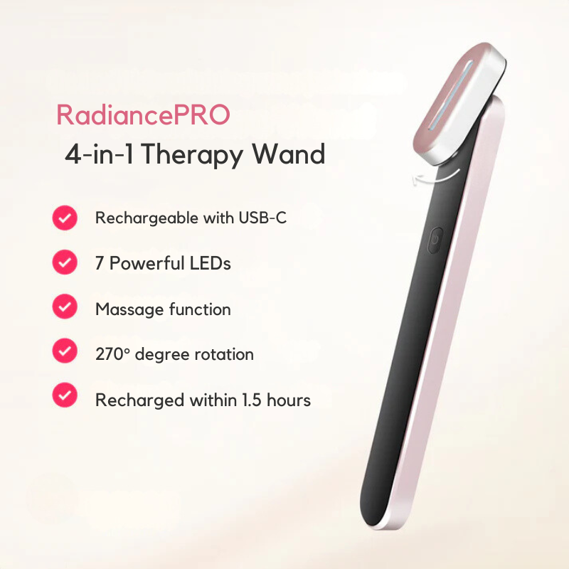 RadiancePro - 4 w 1 Lampa do Terapii Anti-Aging