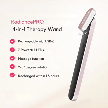 RadiancePro - 4 w 1 Lampa do Terapii Anti-Aging
