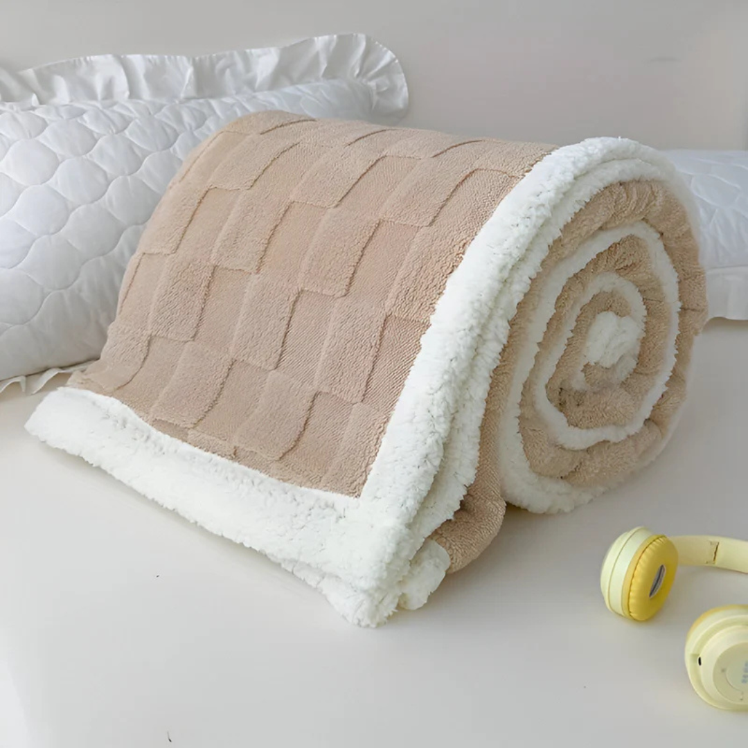 Stylowy Koc z Mikropolaru na Chłodne Wieczory