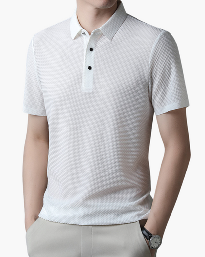 Prestigio Silk Polo Shirt (Wrinkle-Resistant)