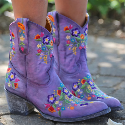 Noor | Retro Western Cowboy Boots
