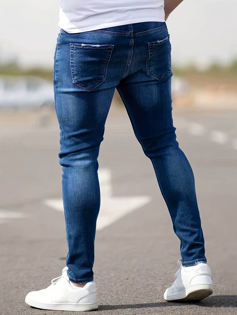 RIVER JEANS | Męskie Slim Fit Jeansy