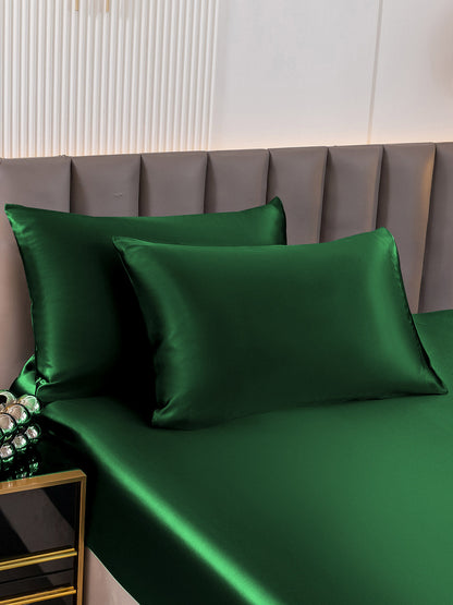 DreamSilk - Zestaw 2 poszewek z jedwabiu morwowego z dyskretnym zamkiem błyskawicznym