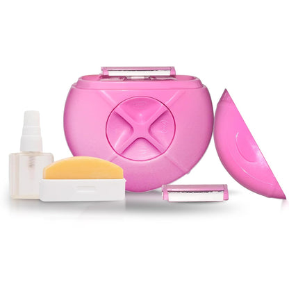 Mini Przenośna Golarka Elektryczna 3 w 1 dla Kobiet - Idealna do Gładkiej Skóry