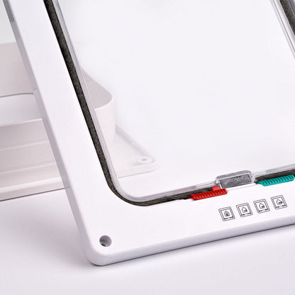 VeiligVouw | Składane drzwi z drzwiczkami dla kotów i systemem zabezpieczeń