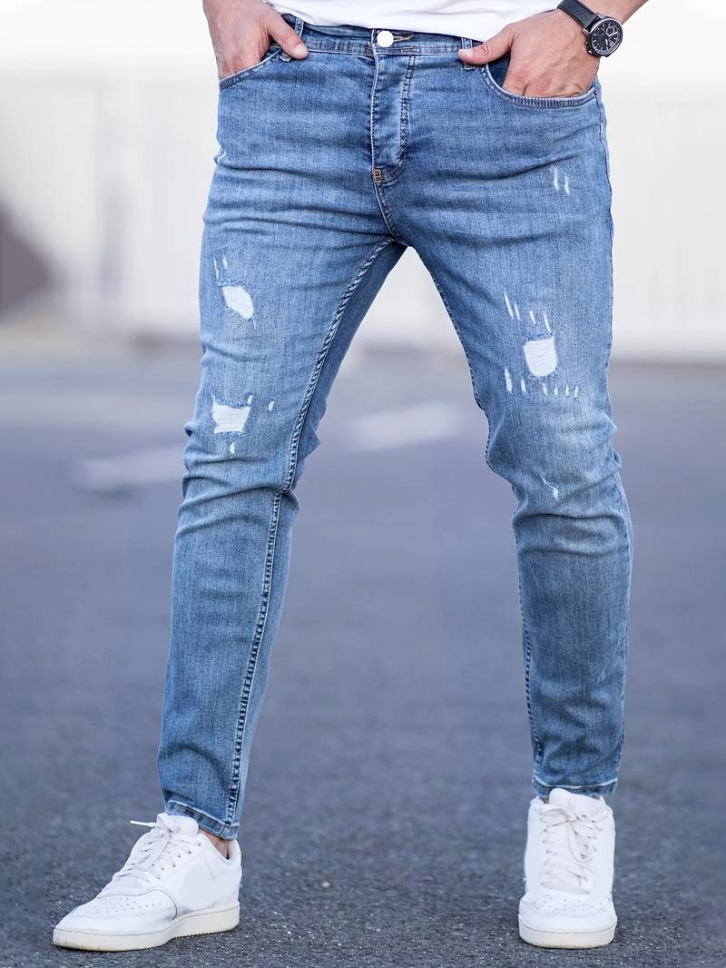 RIVER JEANS | Męskie Slim Fit Jeansy