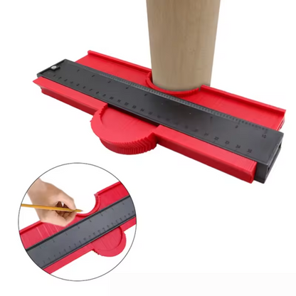 Szablon do precyzyjnego odwzorowywania kształtów