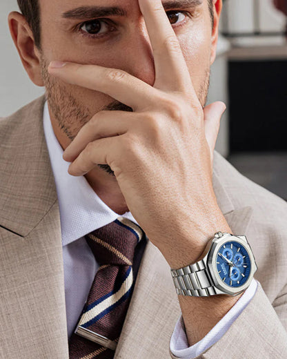 Wodoodporny Zegarek ze Stali Nierdzewnej