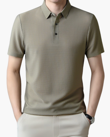 Prestigio Silk Polo Shirt (Wrinkle-Resistant)