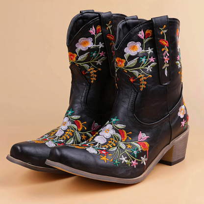 Noor | Retro Western Cowboy Boots