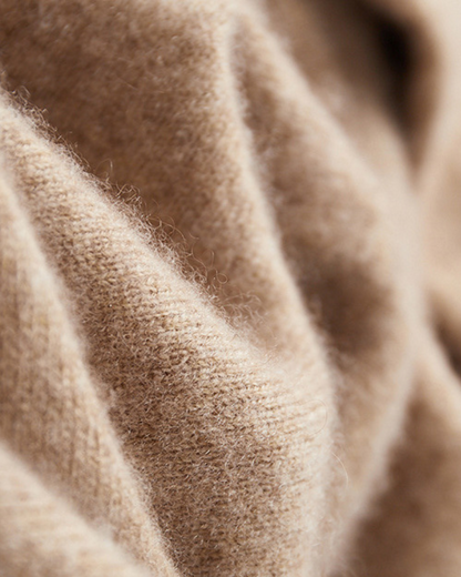 100% Kaszmirowa Hoodie z Kapturem