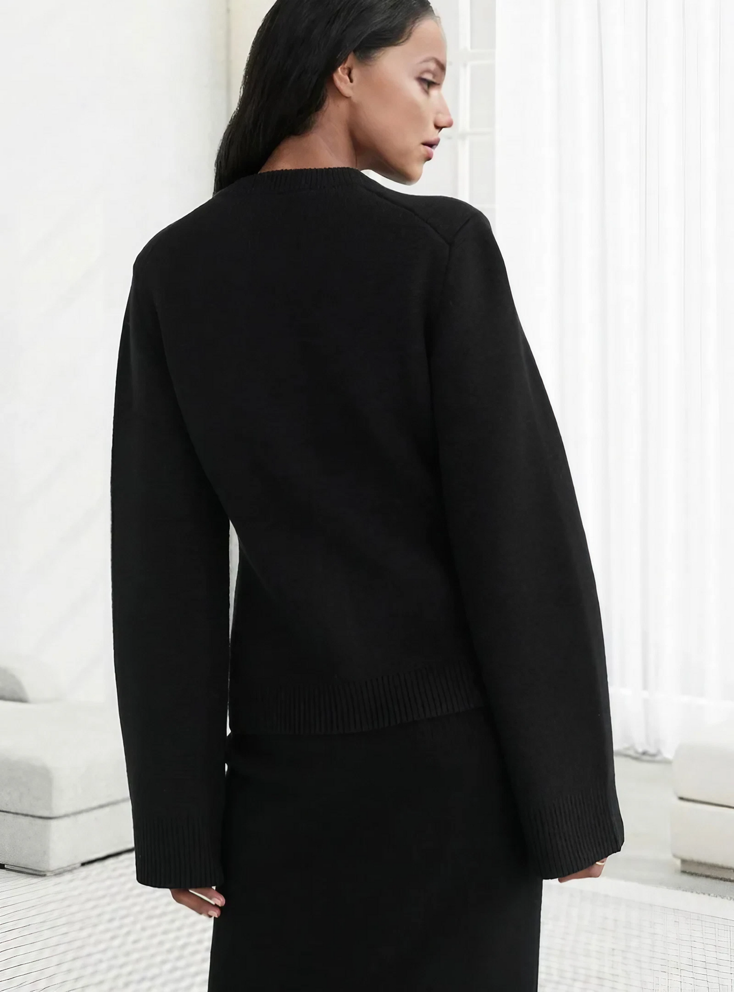 Sophie | Miękki Kardigan z Guzikami