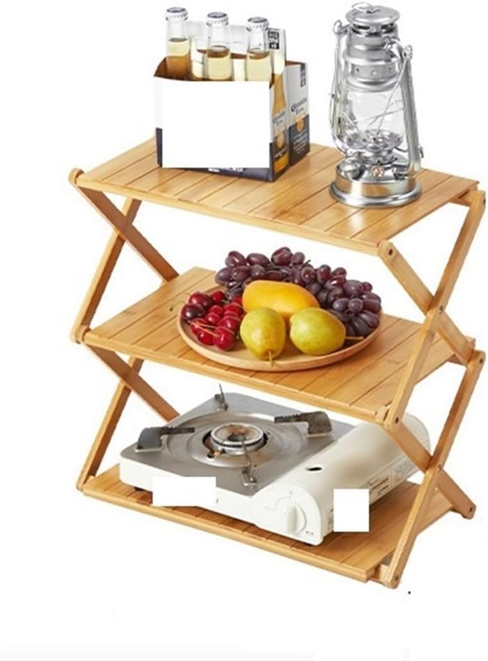 Składany drewniany stojak - lekki i łatwy w przenoszeniu