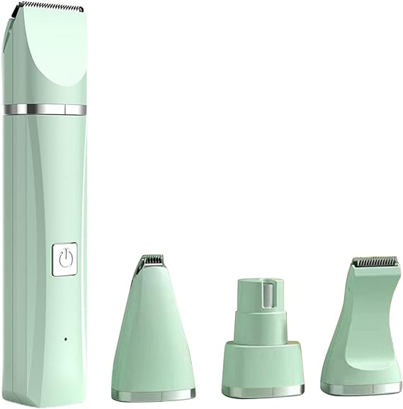 Wszechstronny Trymer dla Zwierząt - Łatwe Przycinanie Sierści, Pazurów i Uszu - Z Wymiennymi Końcówkami - Ekspert w Pielęgnacji