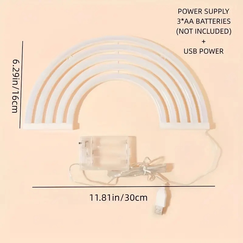RadiantArc Tęczowa Lampa Nocna