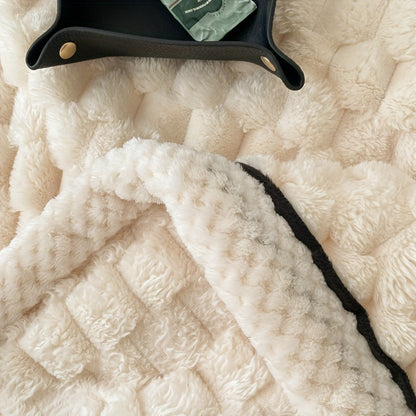 Miękki Koc Mikrofibrowy Ciepły Sen - Idealny do Podróży i Użytku Domowego