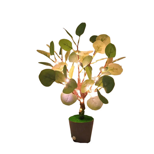 Elastyczna Świąteczna Gałązka z Migoczącym Nocnym Światłem