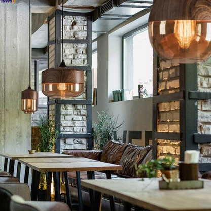 NordLuna - Elegancka skandynawska lampa sufitowa z drewna