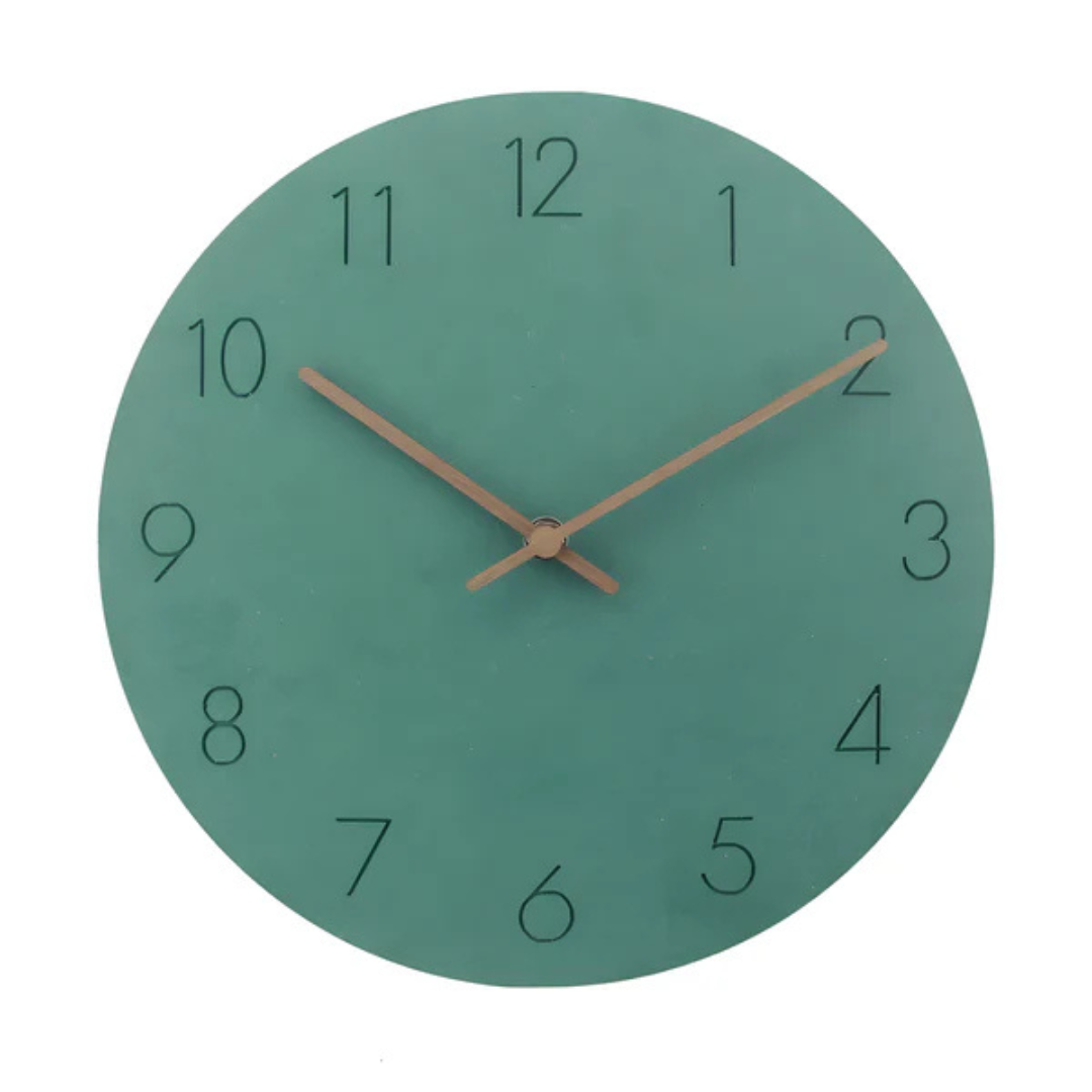 Nork - Minimalist Wooden Wall Clock