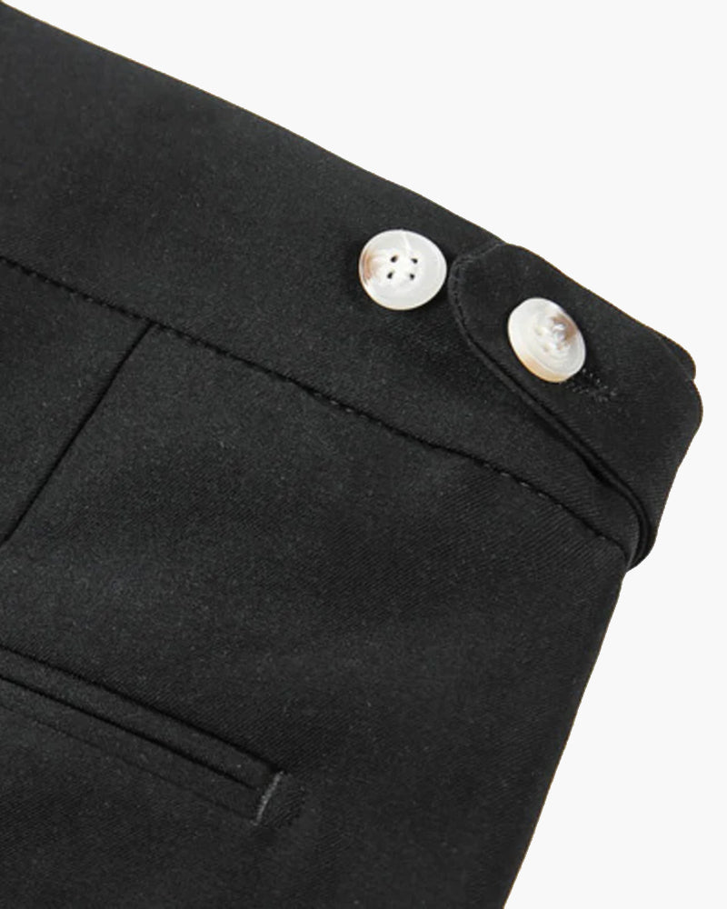 Krótki Pantalon w Stylu Paryskim