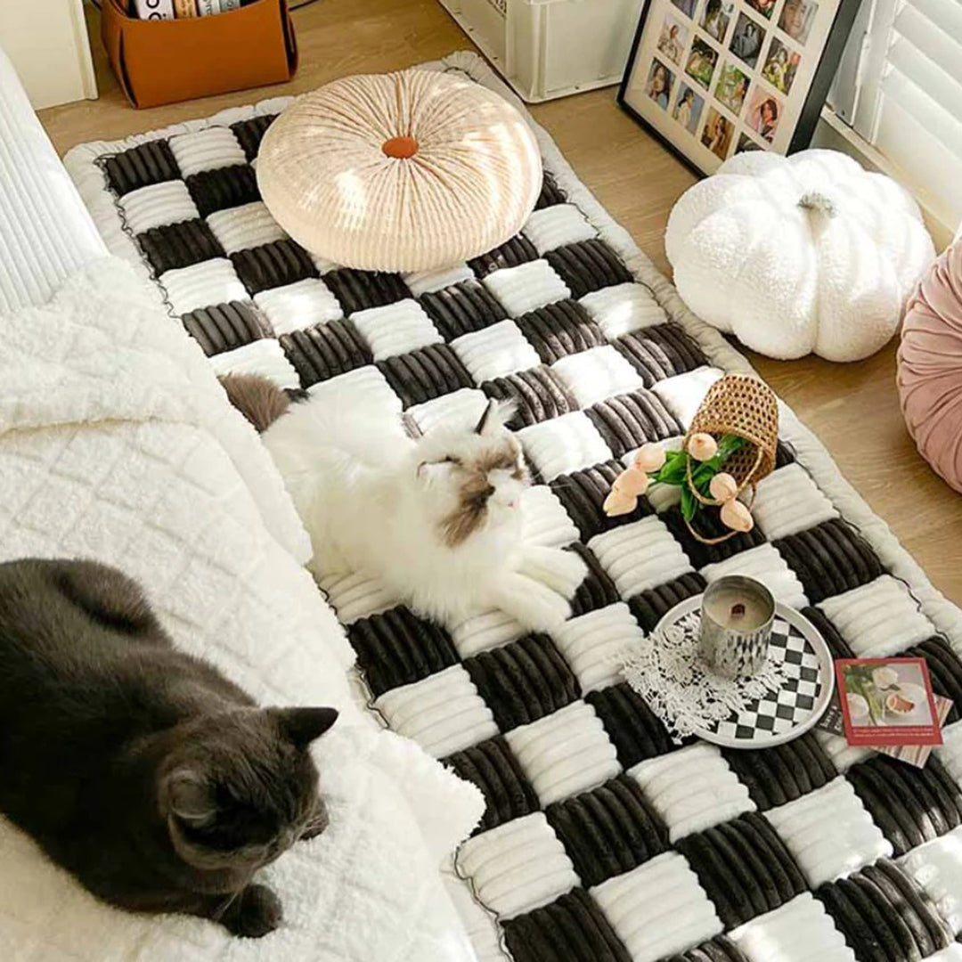 Premium Koc dla Psów - Antypoślizgowy Spód, Wytrzymały i Miękki Materiał