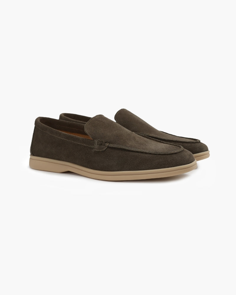 Old Money Luxe Suede Loafers