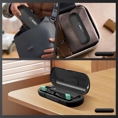 FreshPulse - Akumulatorowa szczoteczka do zębów z wymiennymi końcówkami