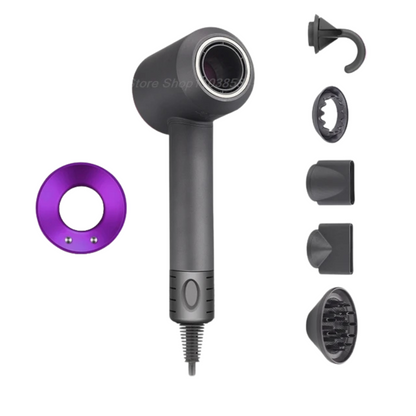 AirFlowPro - Bezłopatkowa suszarka do włosów z technologią jonową i narzędzie do stylizacji