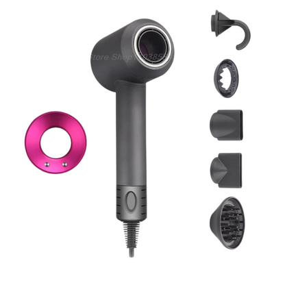 AirFlowPro - Bezłopatkowa suszarka do włosów z technologią jonową i narzędzie do stylizacji