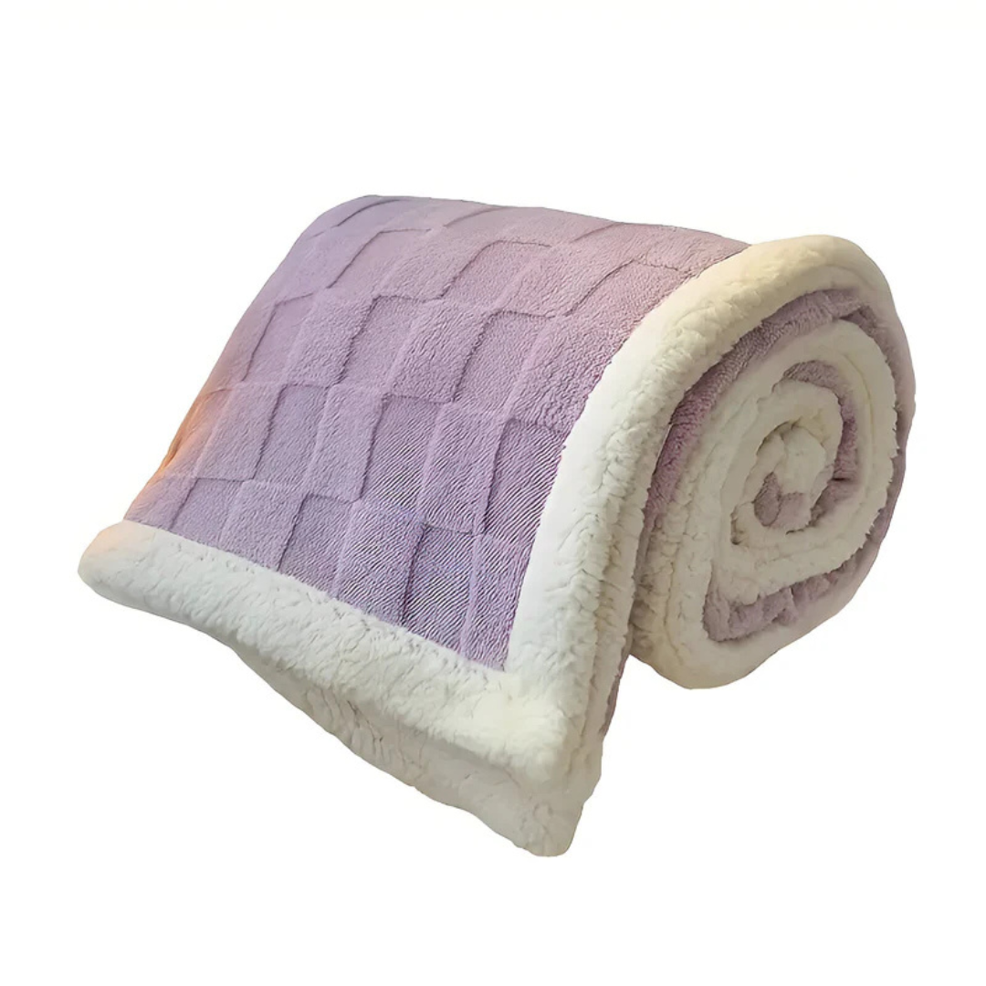 Stylowy Koc z Mikropolaru na Chłodne Wieczory