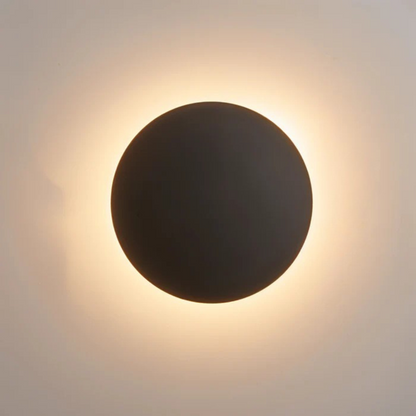 Hadro - Nowoczesna Okrągła Lampa LED na Ścianę | Eleganckie Oświetlenie Wnętrz