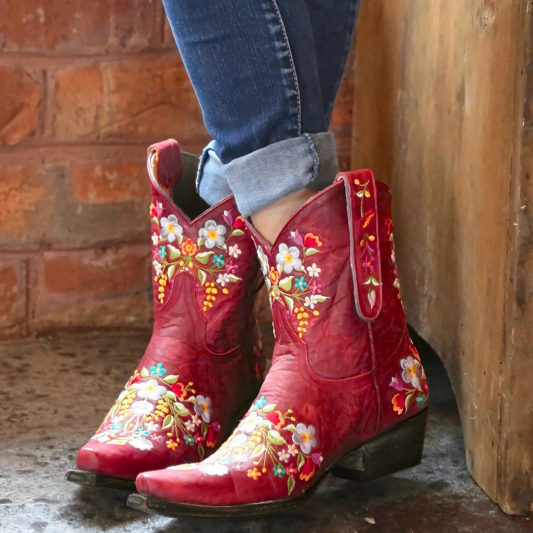 Noor | Retro Western Cowboy Boots