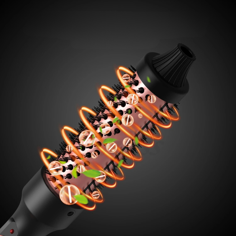 ThermaCurl - Ceramic Curling Iron and Styling Brush