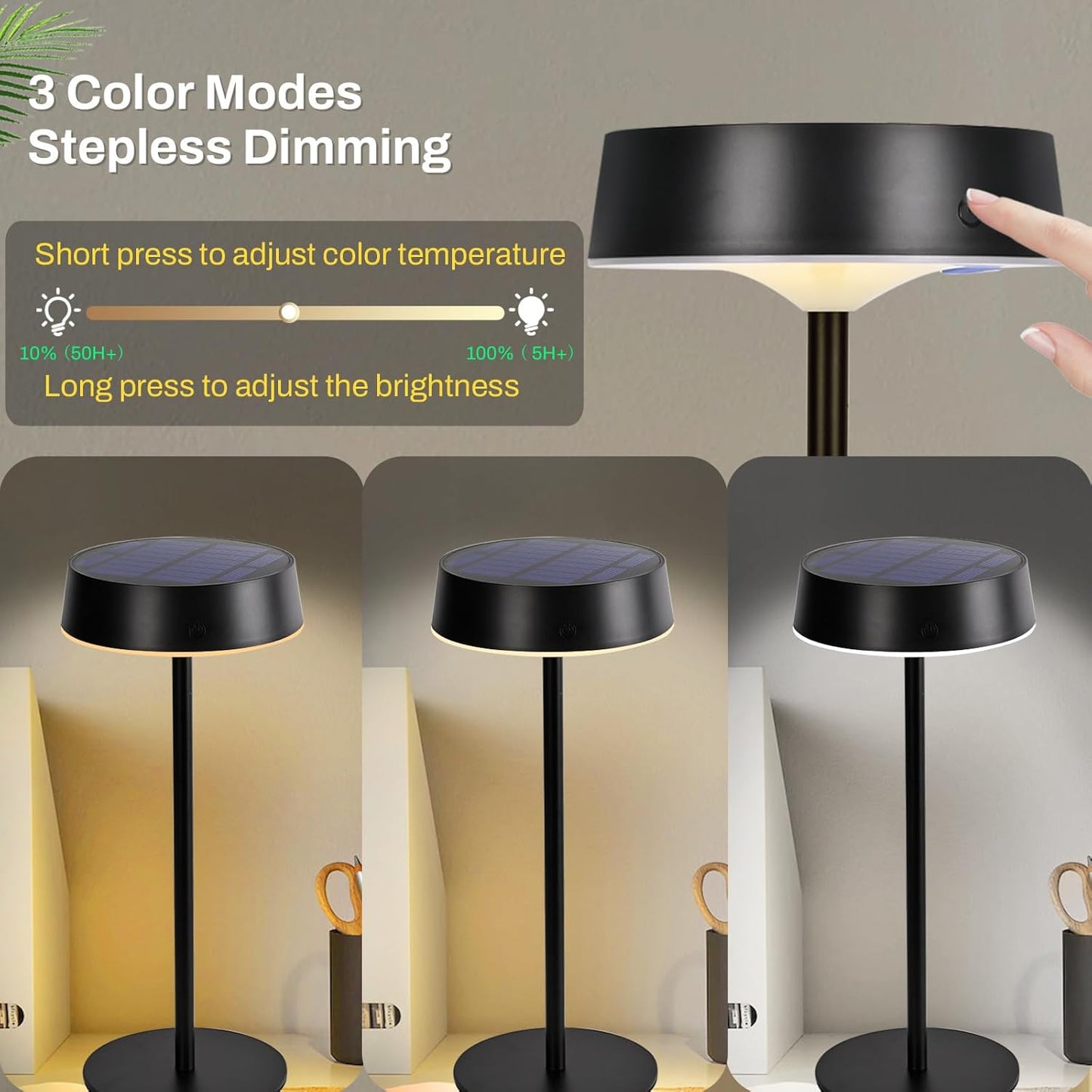 Przenośna Lampa Zewnętrzna z Funkcją Ładowania