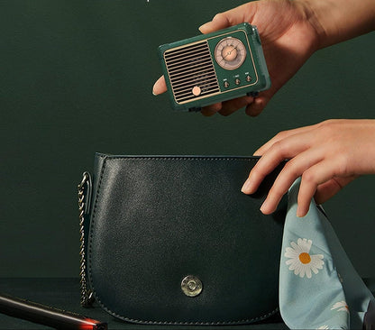 Elegancki głośnik Bluetooth z retro akcentem