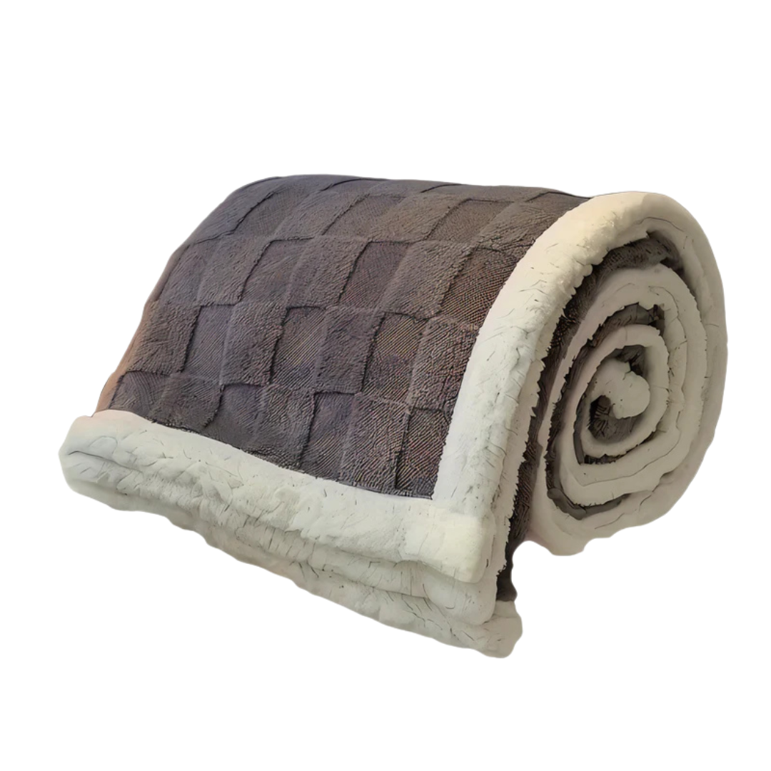 Stylowy Koc z Mikropolaru na Chłodne Wieczory