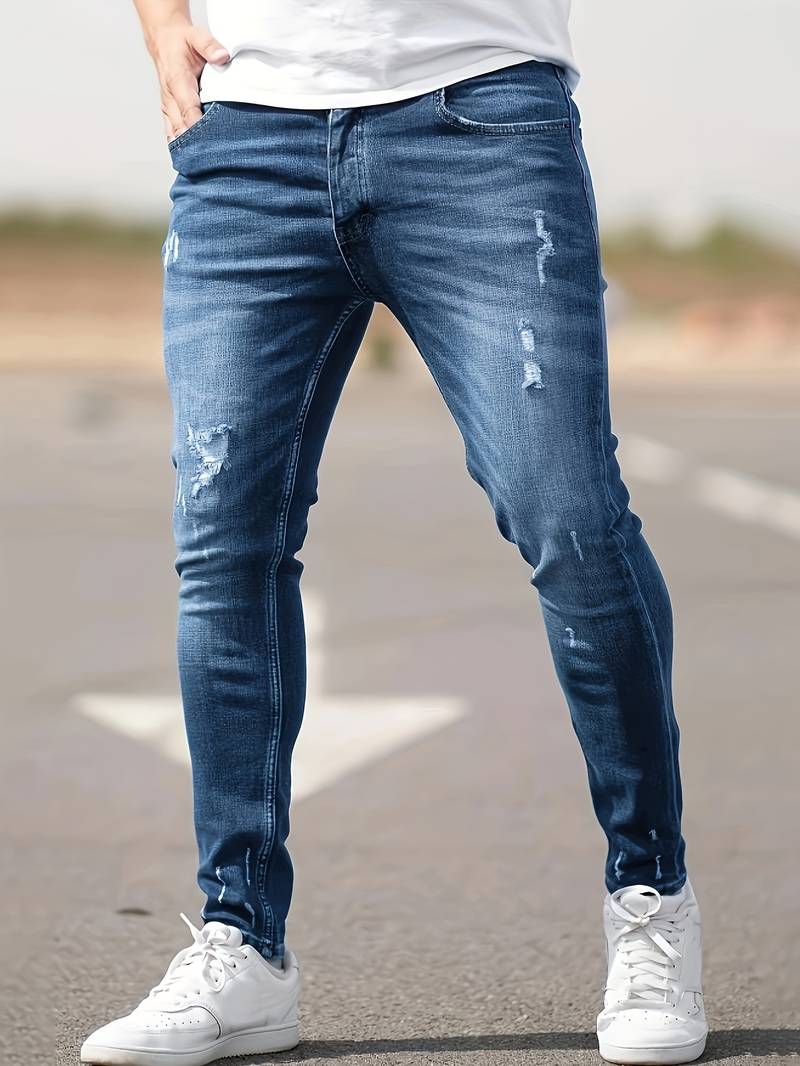 RIVER JEANS | Męskie Slim Fit Jeansy